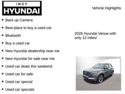 2026 Hyundai VENUE SEL