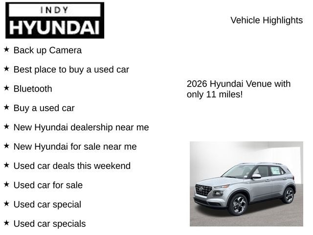 2026 Hyundai VENUE SEL
