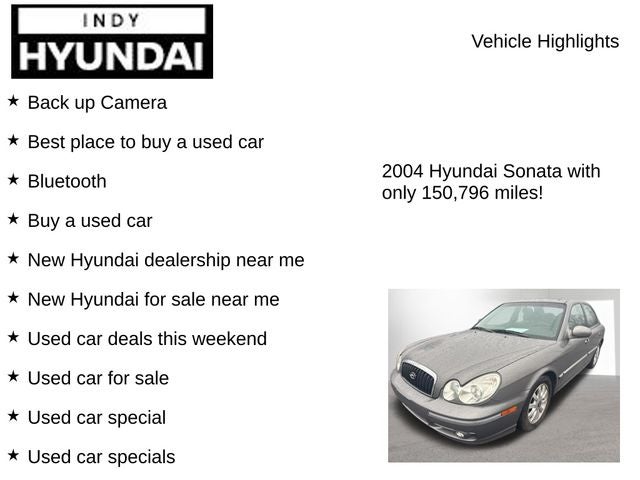 2004 Hyundai SONATA LX