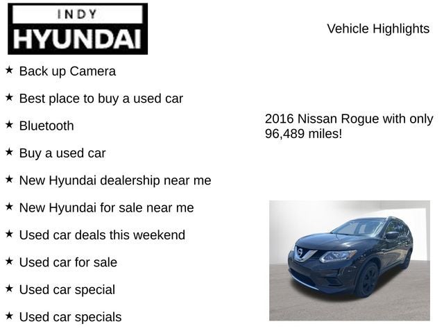 2016 Nissan Rogue S