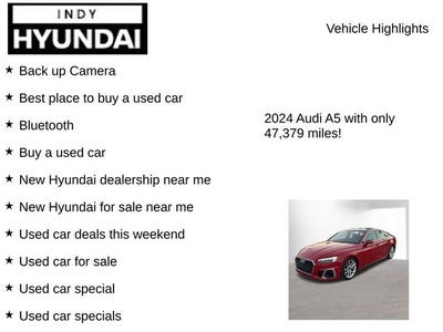 2024 Audi A5 Sportback 45 S line Premium Plus quattro