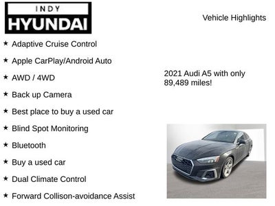 2021 Audi A5 Sportback 45 S line Premium Plus quattro