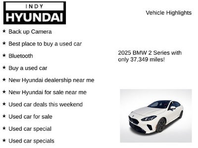 2025 BMW 2 Series 228 xDrive Gran Coupe