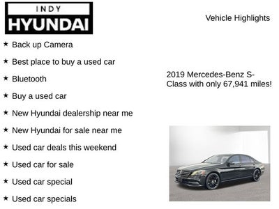 2019 Mercedes-Benz S-Class S 450