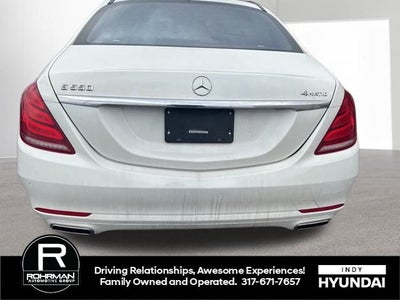 2016 Mercedes-Benz S-Class S 550 4MATIC®