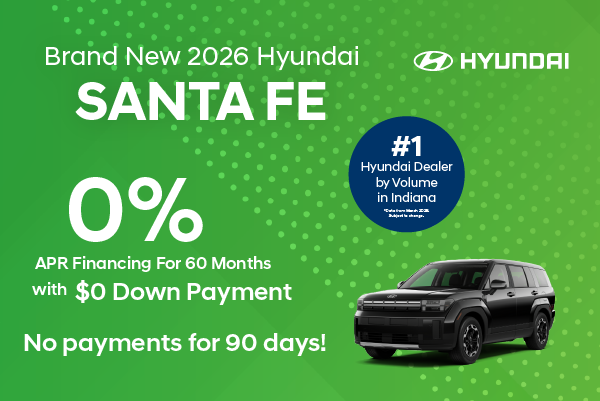 Brand New 2026 Hyundai SANTA FE