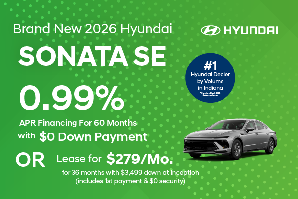 Brand New 2026 Hyundai SONATA SE