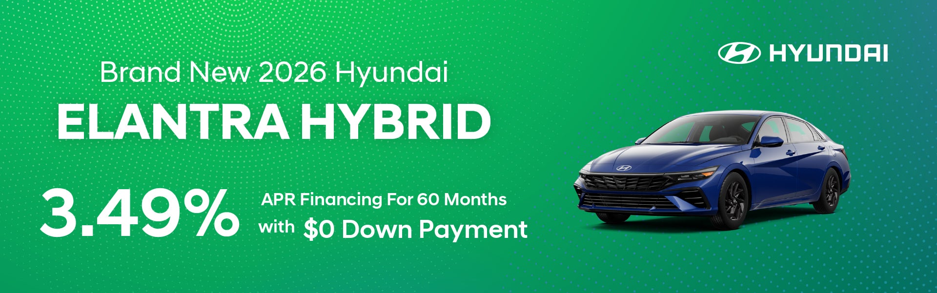 Brand New 2026 Hyundai Elantra Hybrid