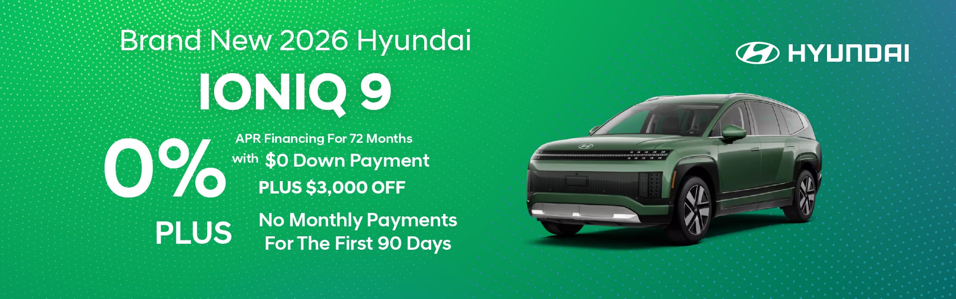 Brand New 2026 Hyundai IONIQ 9
