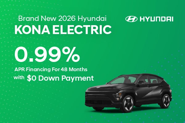 Brand New 2025 Hyundai Kona Electric