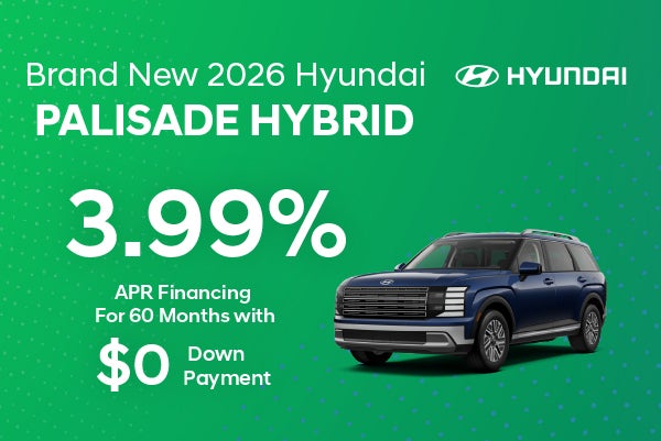 Brand New 2026 Hyundai Palisade Hybrid