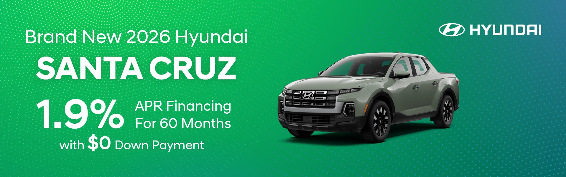 Brand New 2026 Hyundai Santa Cruz