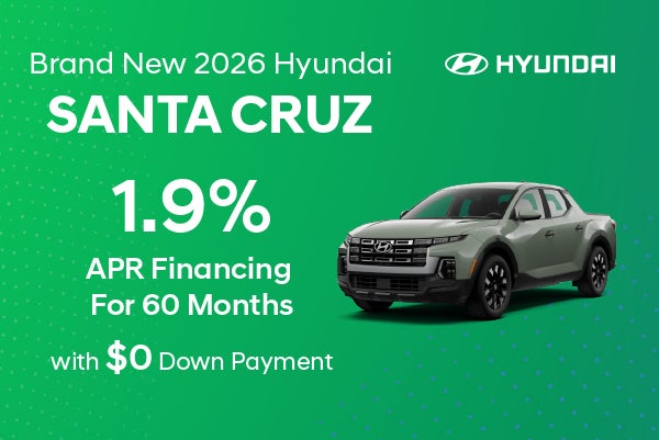 Brand New 2026 Hyundai Santa Cruz