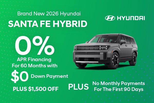 Brand New 2026 Hyundai Santa Fe Hybrid