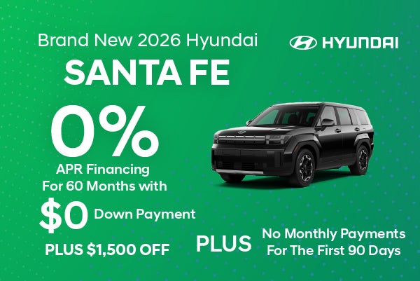 Brand New 2026 Hyundai Santa Fe