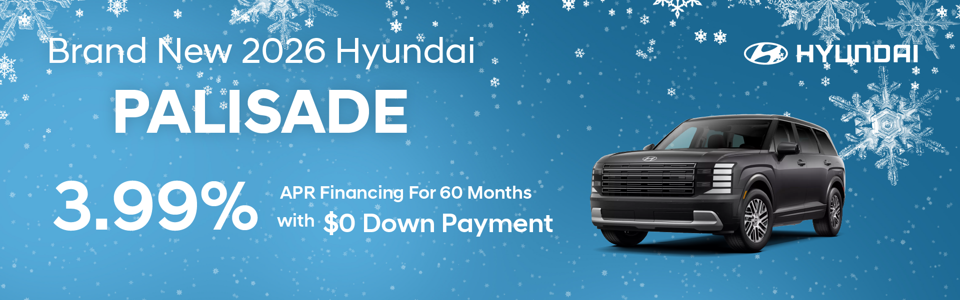 Brand New 2026 Hyundai PALISADE