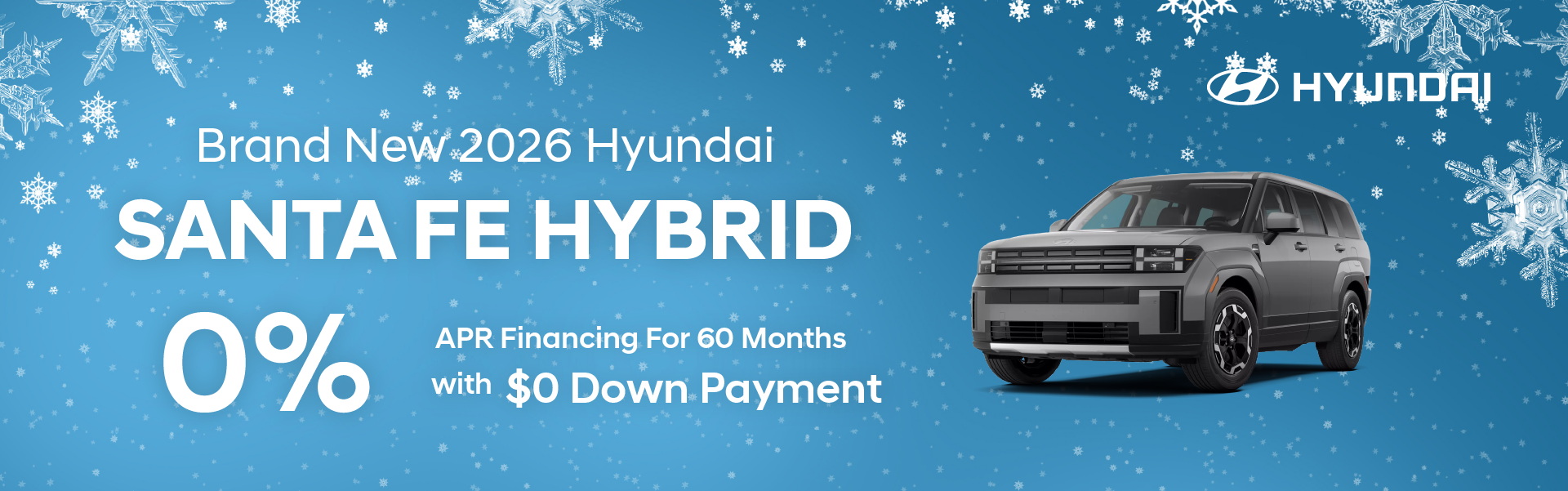 Brand New 2026 Hyundai SANTA FE Hybrid