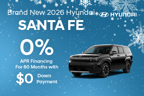 Brand New 2026 Hyundai SANTA FE 