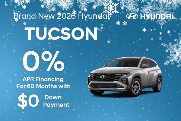 Brand New 2026 Hyundai TUCSON