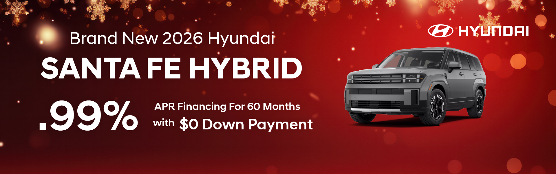 Brand New 2026 Hyundai SANTA FE Hybrid