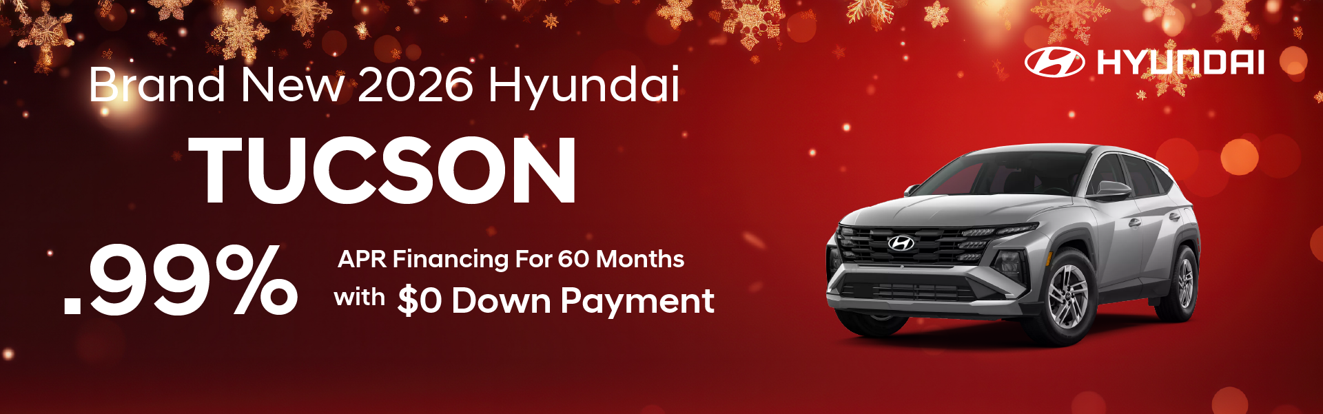 Brand New 2026 Hyundai TUCSON