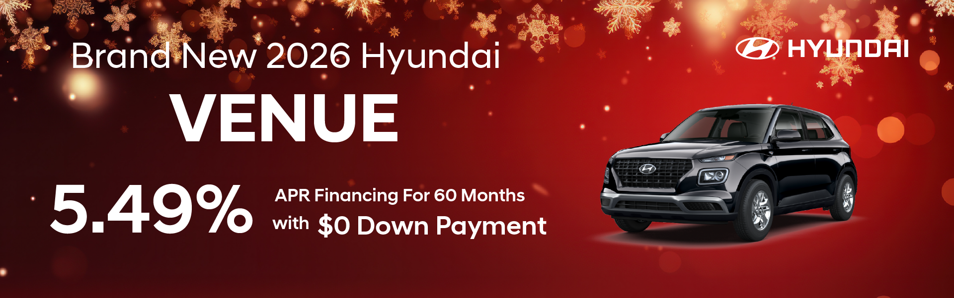 Brand New 2026 Hyundai VENUE