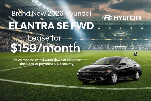 Brand New 2026 Elantra SE FWD