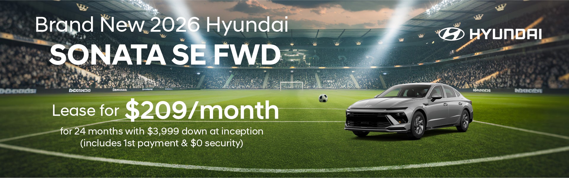 Brand New 2026 Sonata SE FWD