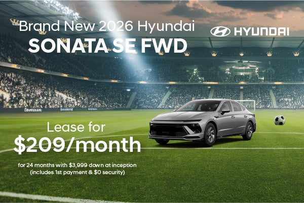 Brand New 2026 Sonata SE FWD