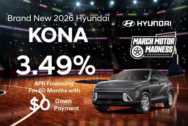 Brand New 2026 Hyundai KONA