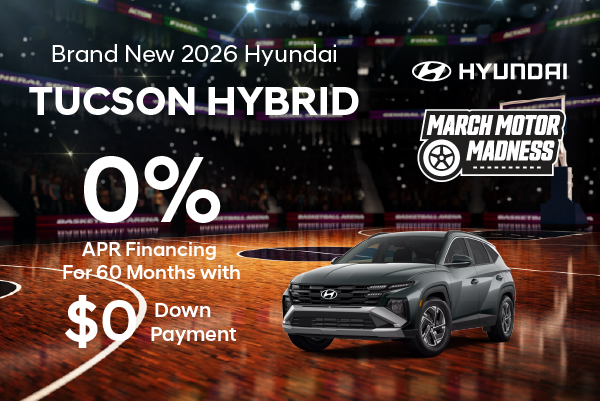 Brand New 2026 Hyundai TUCSON Hybrid