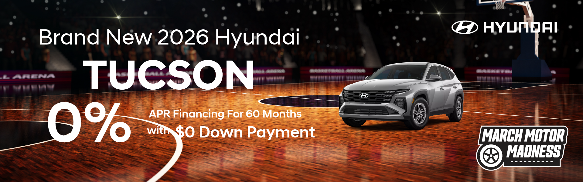 Brand New 2026 Hyundai TUCSON