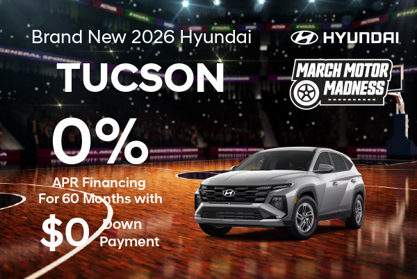 Brand New 2026 Hyundai TUCSON