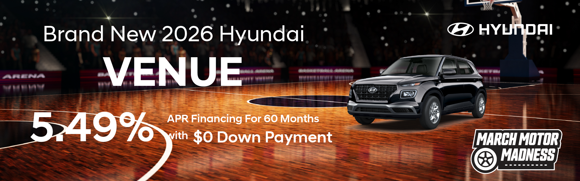 Brand New 2026 Hyundai VENUE