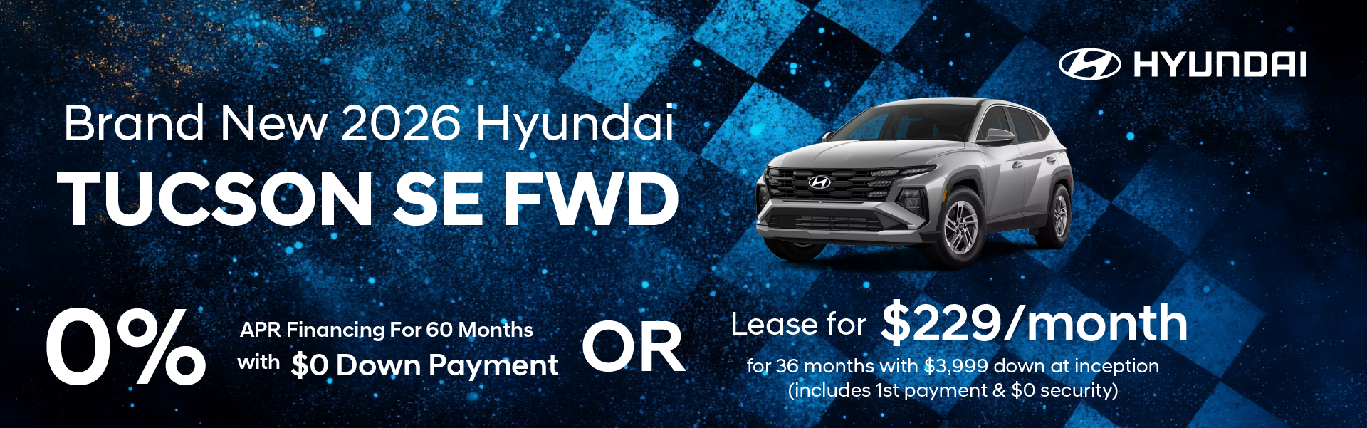 Brand New 2026 Hyundai TUCSON SE fwd