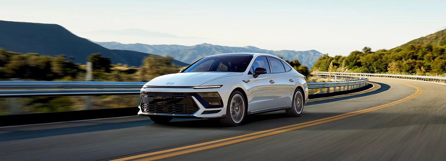 2025 Hyundai Sonata Near Mountains