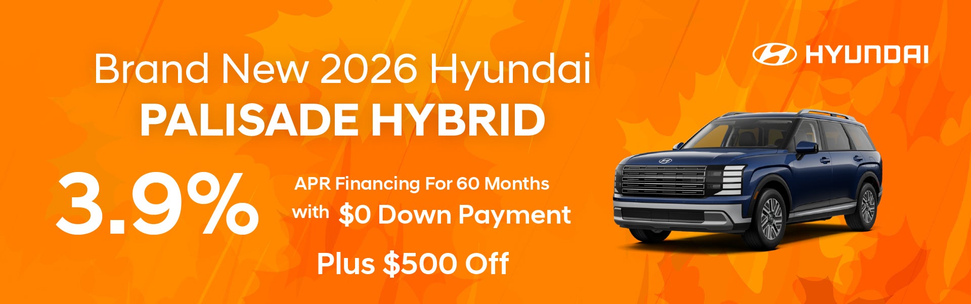 Brand New 2026 Hyundai Palisade Hybrid