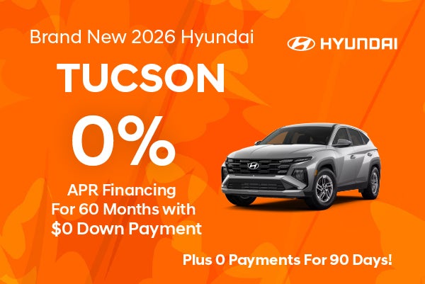 Brand New 2026 Hyundai Tucson