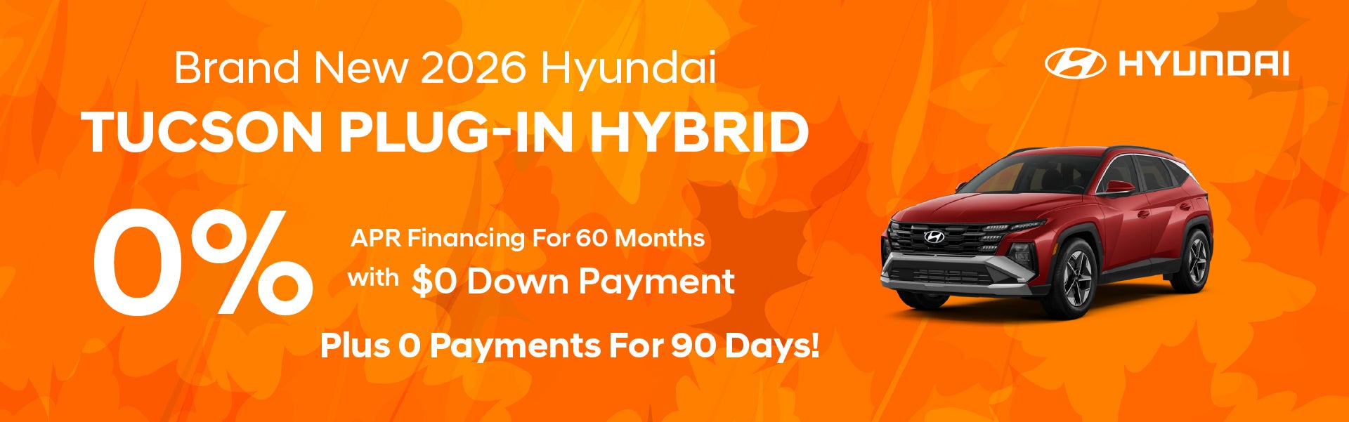 Brand New 2026 Hyundai Tucson Plug-in Hybrid