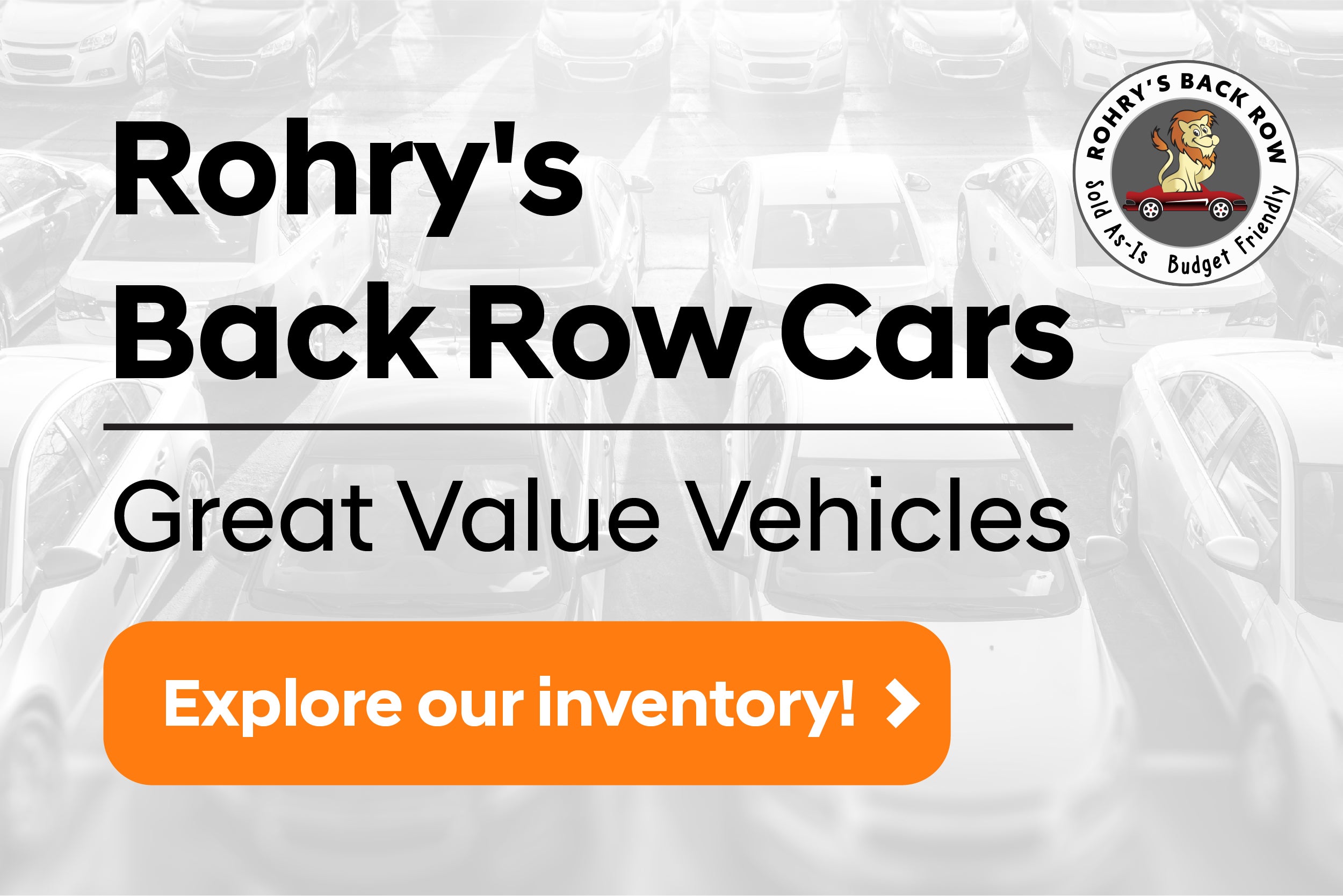 Rohry's Back Row Cars