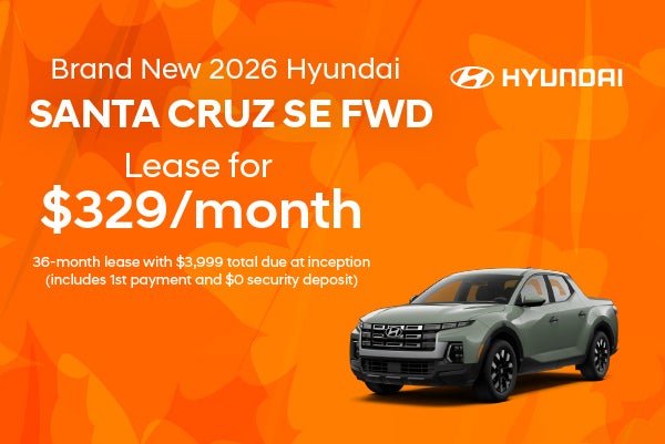 Brand New 2026 Hyundai Santa Cruz SE FWD