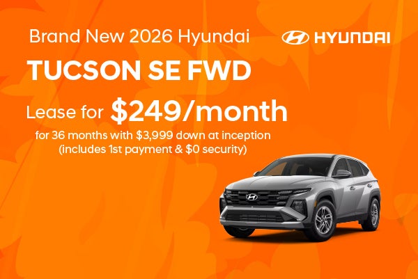 Brand New 2026 Hyundai Tucson SE FWD