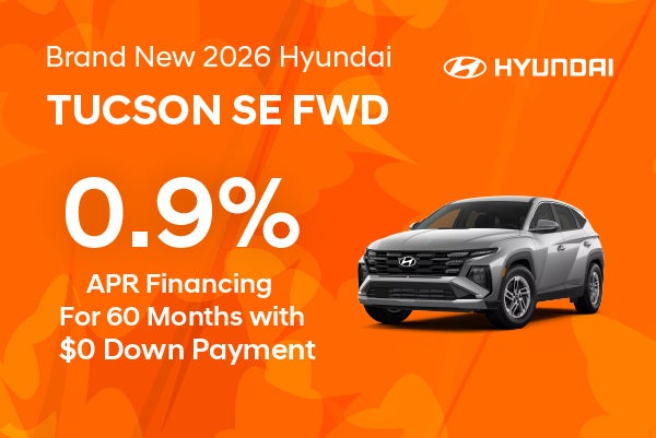 Brand New 2026 Hyundai Tucson SE FWD