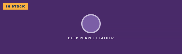 Custom Leather Seats - Deep Purple Leather