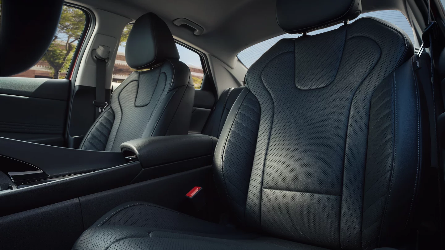Seats of a 2024 Hyundai Elantra